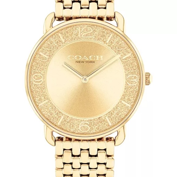 Coach Women's Elegant Gold Watch - Picture 5 of 6